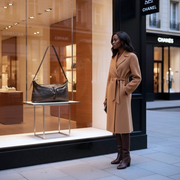 👜 Gucci Leather Weekender Messenger Bag XL Crossbody Travel Tote - Picture 13 of 13